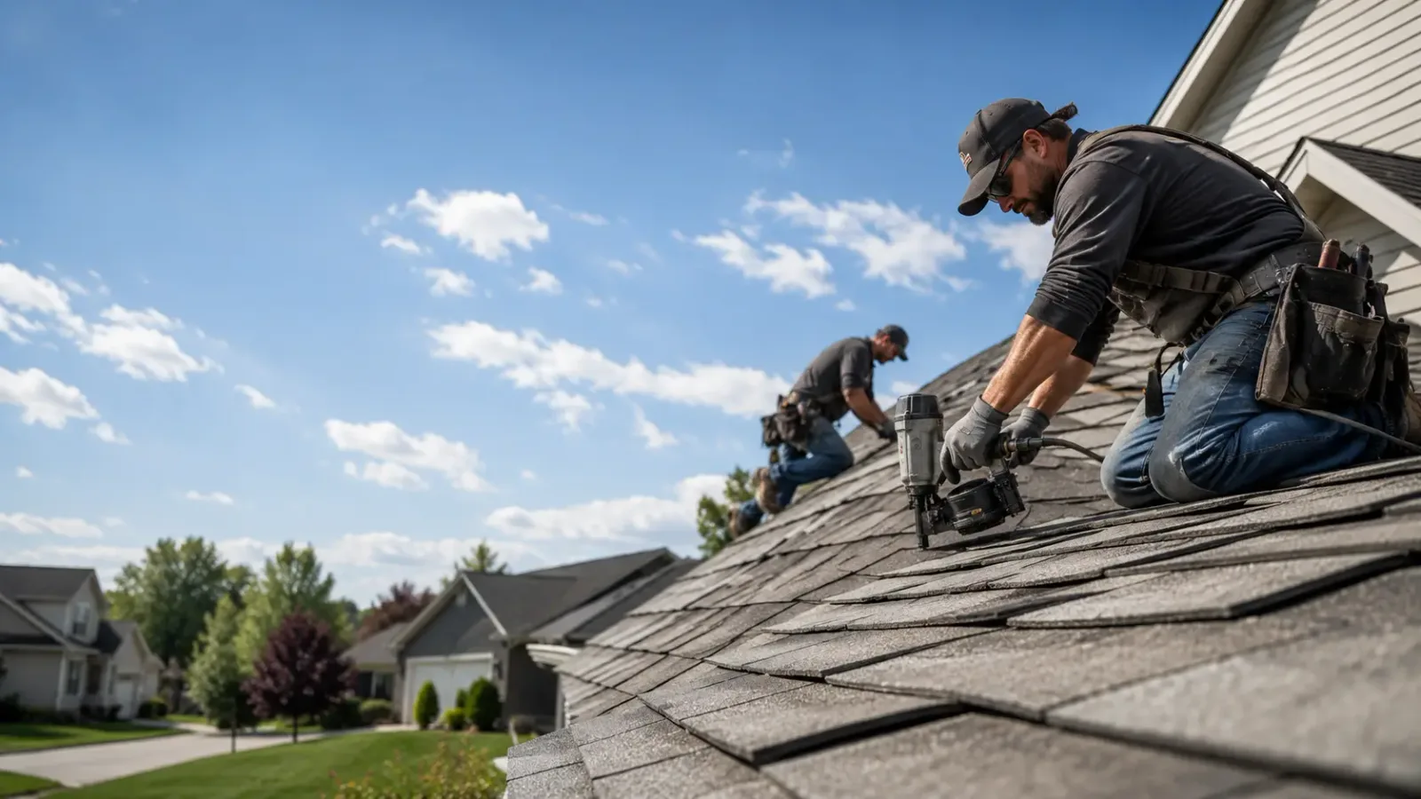 Storm Damage Roof Repair in Prescott, WA near me